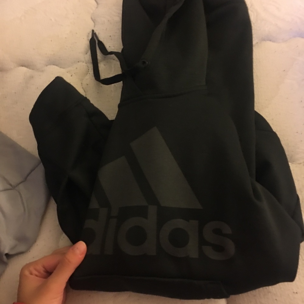 Black adidas sweater